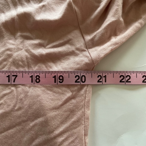 NWT Eileen Fisher Stretch Terry Funnel Neck Box-Top Sz XXS Blush Boxy Fit $158 - Picture 7 of 9